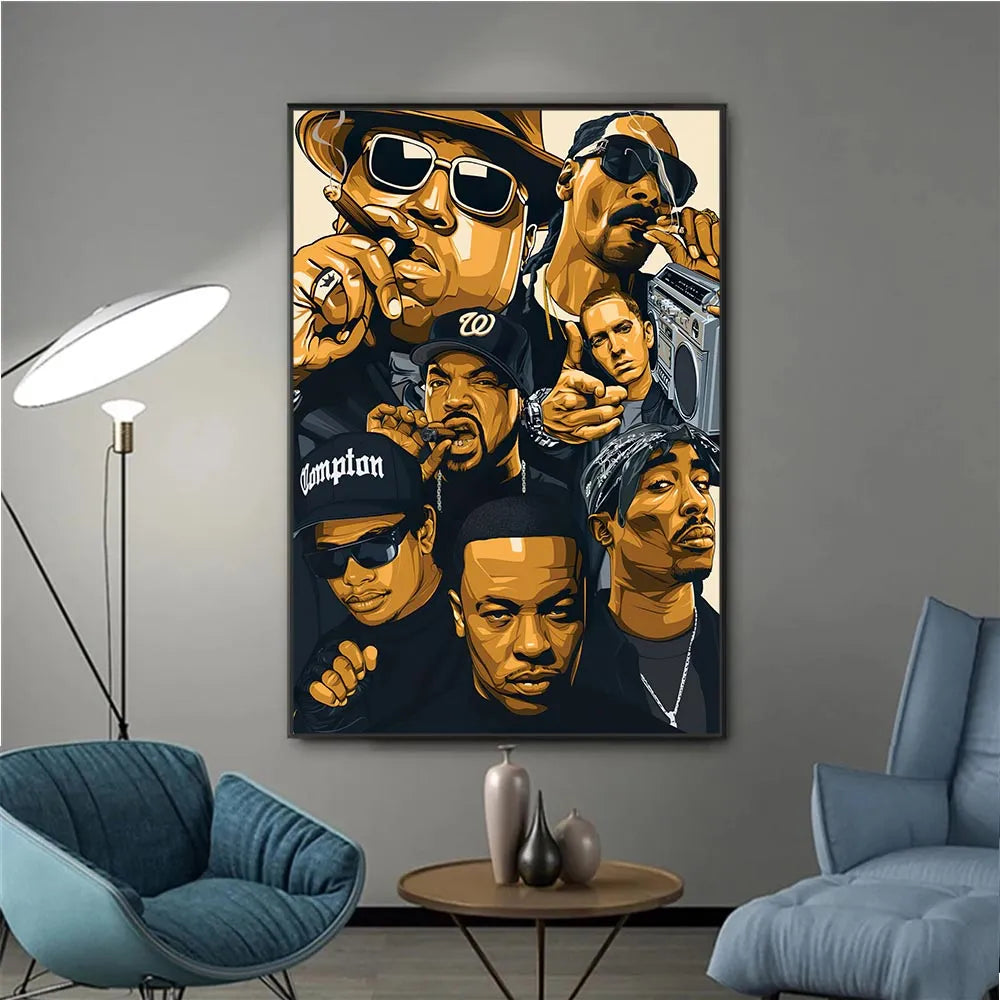 Old School Hip Hop Poster