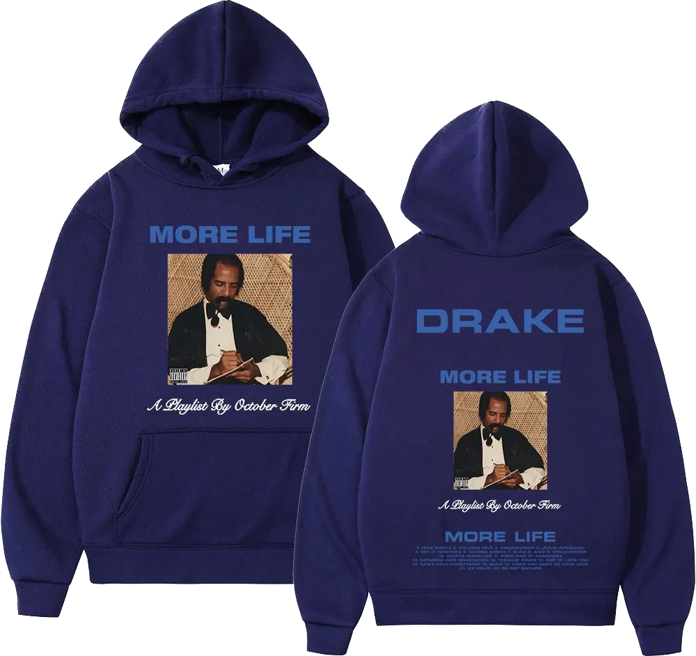 Drake in hoodie hotsell