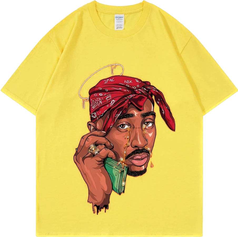 MoneyCalls - Oversized Tupac T-Shirt