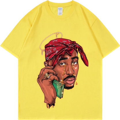 MoneyCalls - Oversized Tupac T-Shirt