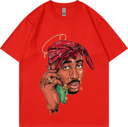 MoneyCalls - Oversized Tupac T-Shirt