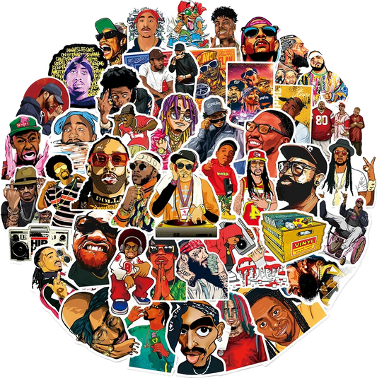 NEW SCHOOL HIPHOP 50 PACK - Sticker Pack